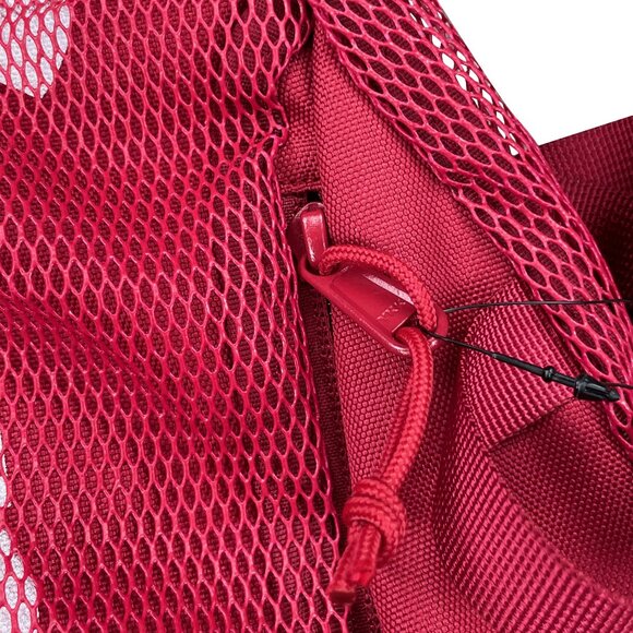 Supreme SS20 Mesh Backpack Dark Red - Picture 5 of 8